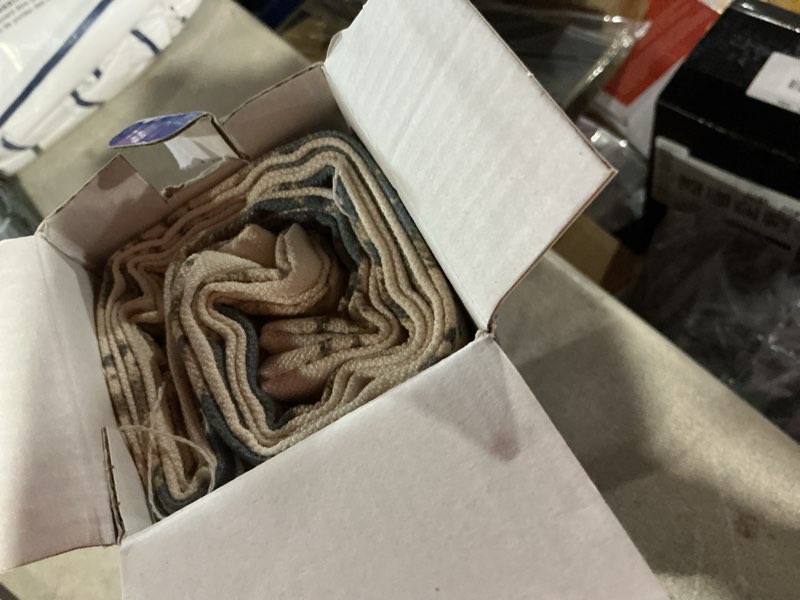 Condition photo showing New/Like New for Vintage Floral Print Throw Pillow Covers 20x20 Set of 2 Neutral Modern Farmhouse Pillowcase Accent Decorative Cushion Covers Boho Home Decor for Couch Sofa Chair Bed Living Room, Dusty Blue Dusty Blue 20" x 20" (Pack of 2)