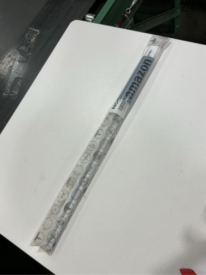 Condition photo showing New/Like New for JINCHAN French Door Curtain Rods, No-Drill Adjustable White Curtain Rods with Adhesive Hooks, 26–48 Inch Aluminum 2-Pack for Sheer & Tier Curtains