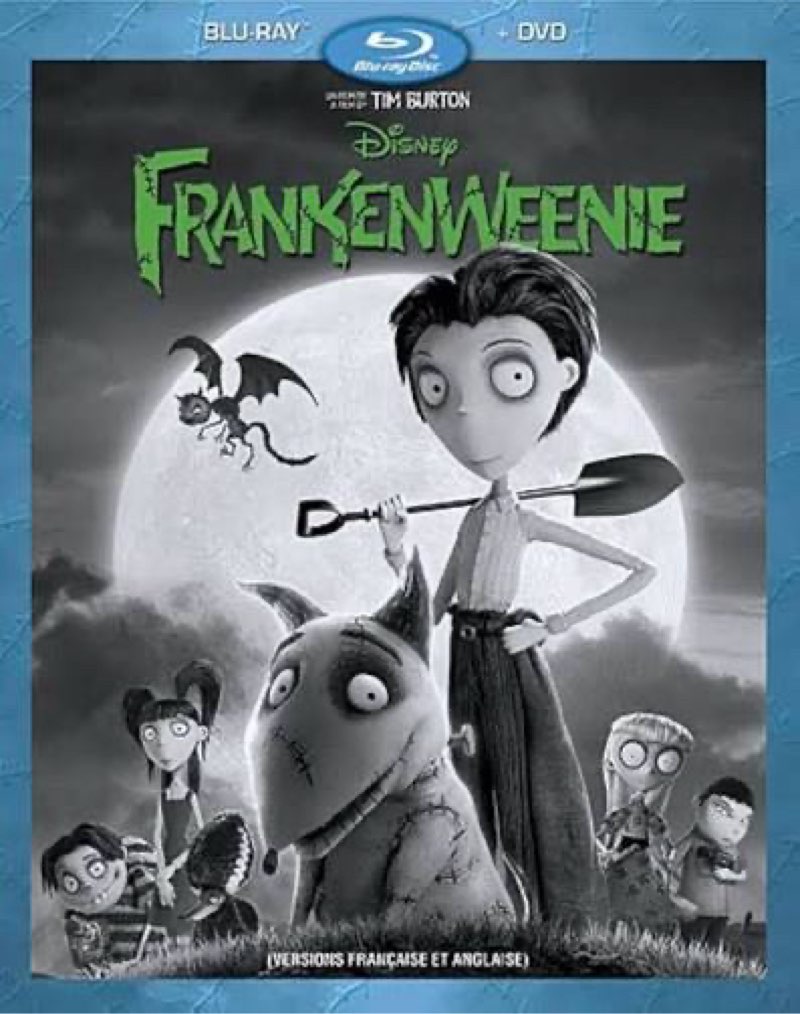 Frankenweenie 3D Blu-ray | Tim Burton's |