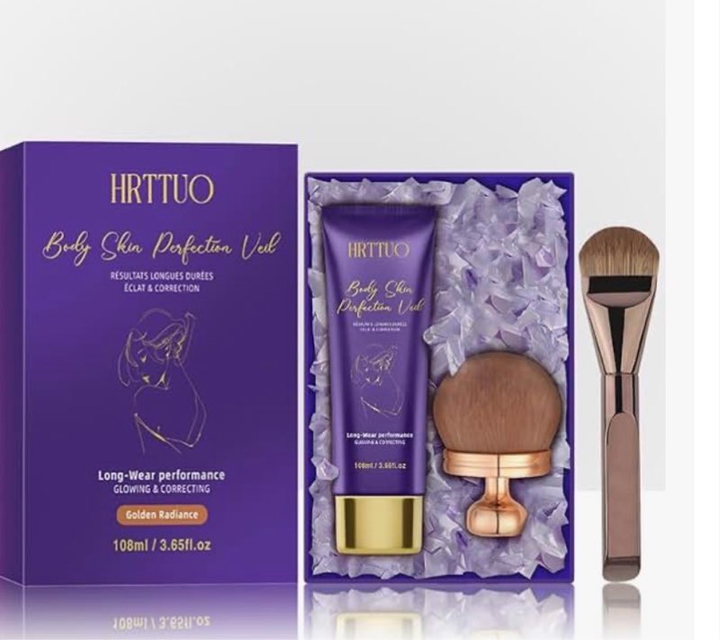 Tattoo Cover Up Makeup Waterproof,Body Coverage Perfector with Brush,Leg & Body Makeup Waterproof No