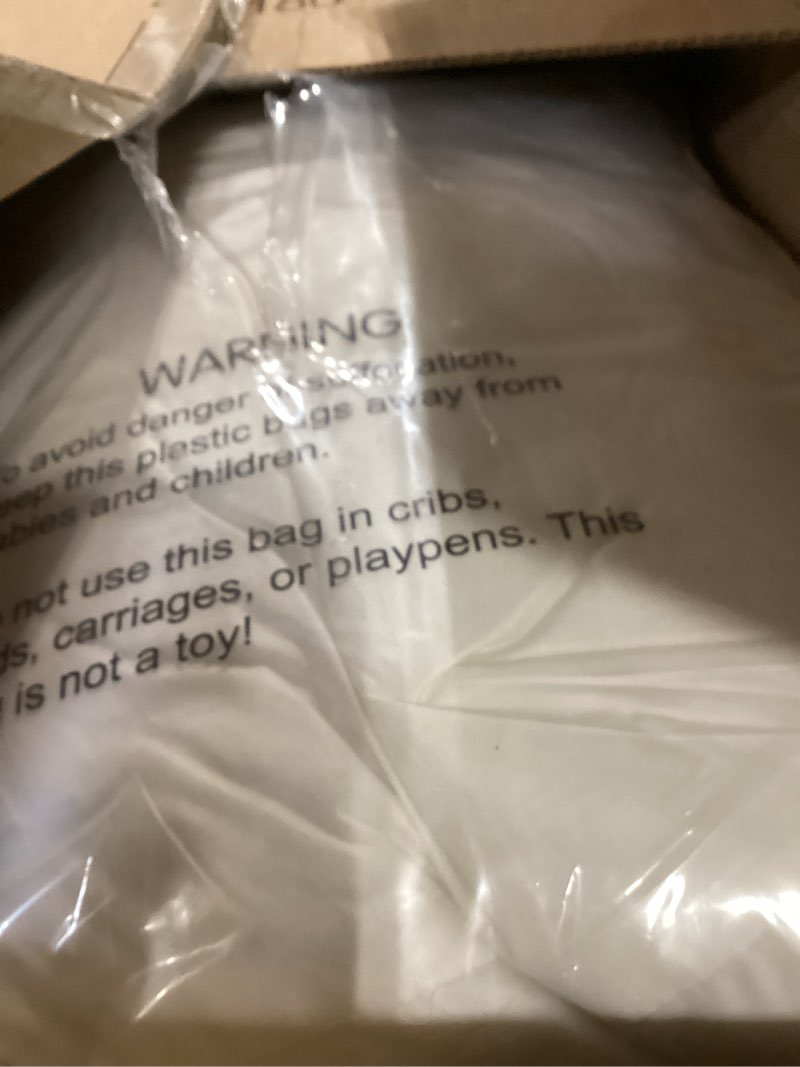 Condition photo showing Good Condition for savori set of 2 down and feather throw pillow inserts 28x28 soft fluffy pillow inserts with 100% down-proof cotton cover, decorative square cushion inner for sofa couch bed-white 28x28 inch