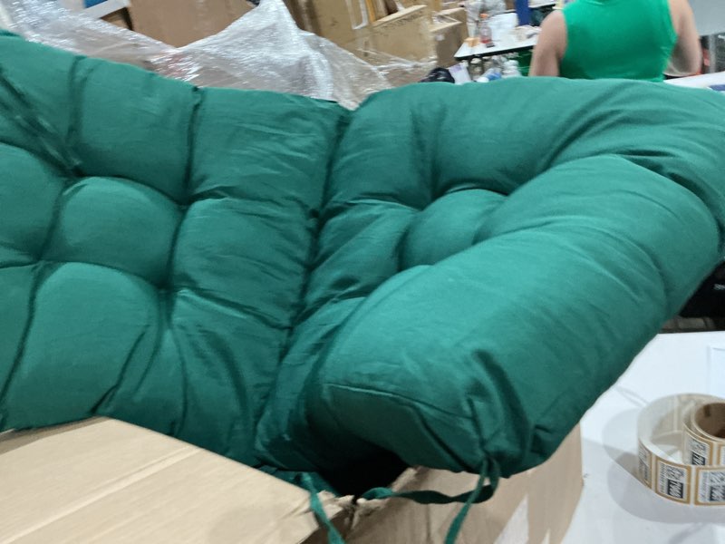 Condition photo showing Good Condition for greendale home fashions outdoor seat & back chair cushion