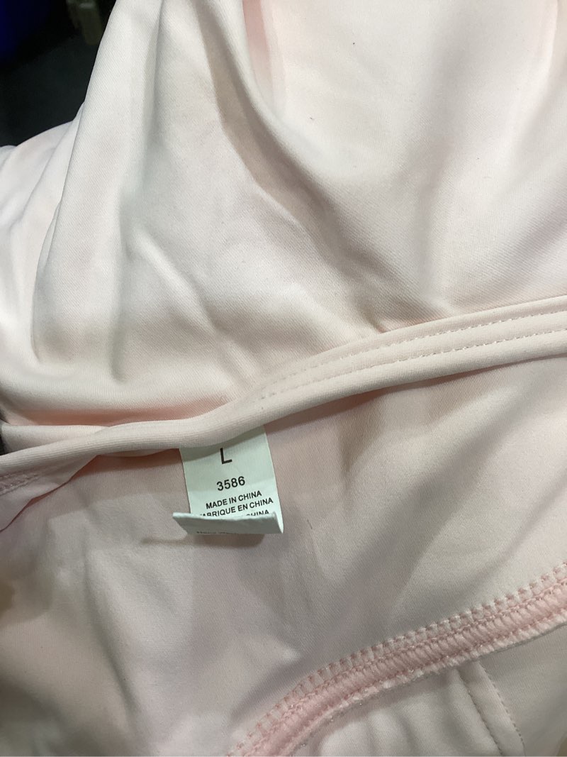 Condition photo showing Good Condition for abociw womens square neck tennis dress with shorts spaghetti strap backless workout side slit athletic golf dresses large pink