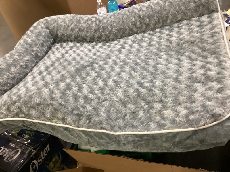 Condition photo showing Good Condition for EHEYCIGA Memory Foam Dog Bed XLarge Sized Dogs, Extra Large Dog Bed Orthopedic with Washable Removable Cover, Waterproof XL Pet Bed Couch, 44x33x6 Inches, Grey Grey 44.0"L x 32.0"W x 6"Th