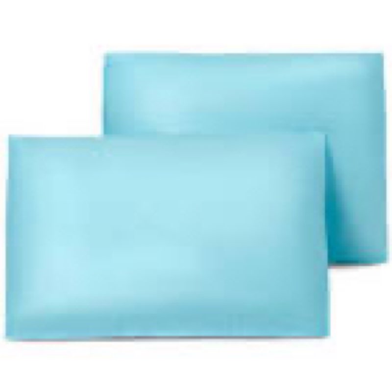 ovation medline series pillow, blue, 20 inches x 26 inches, bag of 2