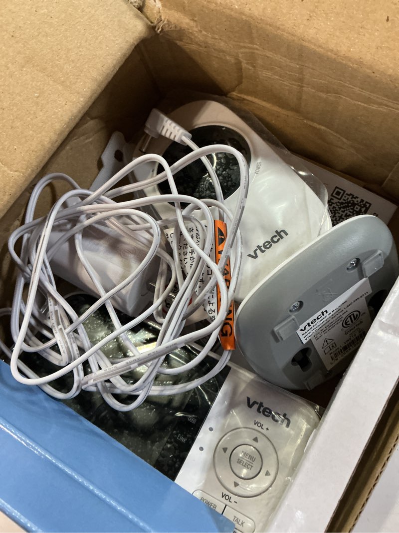 Condition photo showing Good Condition for vtech vm819 non-wifi video baby monitor with camera - 2.8" screen, 1000ft range, 19hr battery life, night vision, temperature sensor, lullabies, 2-way talk - secure private fhss transmission vm819-1 1 camera