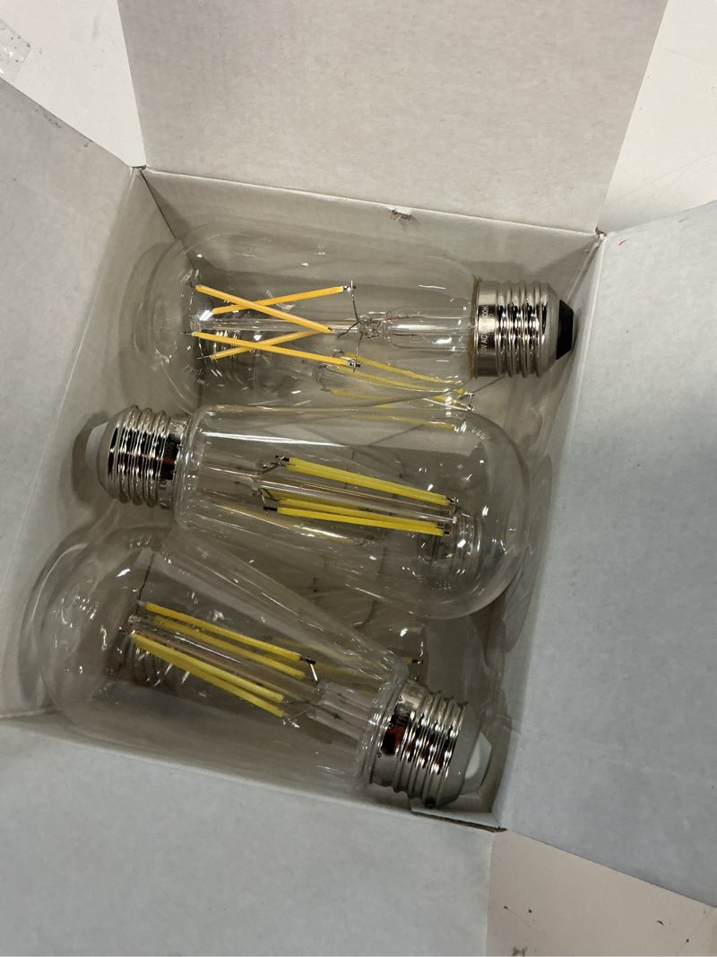 Condition photo showing Good Condition for bort st58/st19 vintage led edison bulbs, 6w equivalent 60w filament light bulbs, dimmable 700lm, e26 base led bulbs, clear plastic (daylight white, 6 pack) daylight white 6 pack
