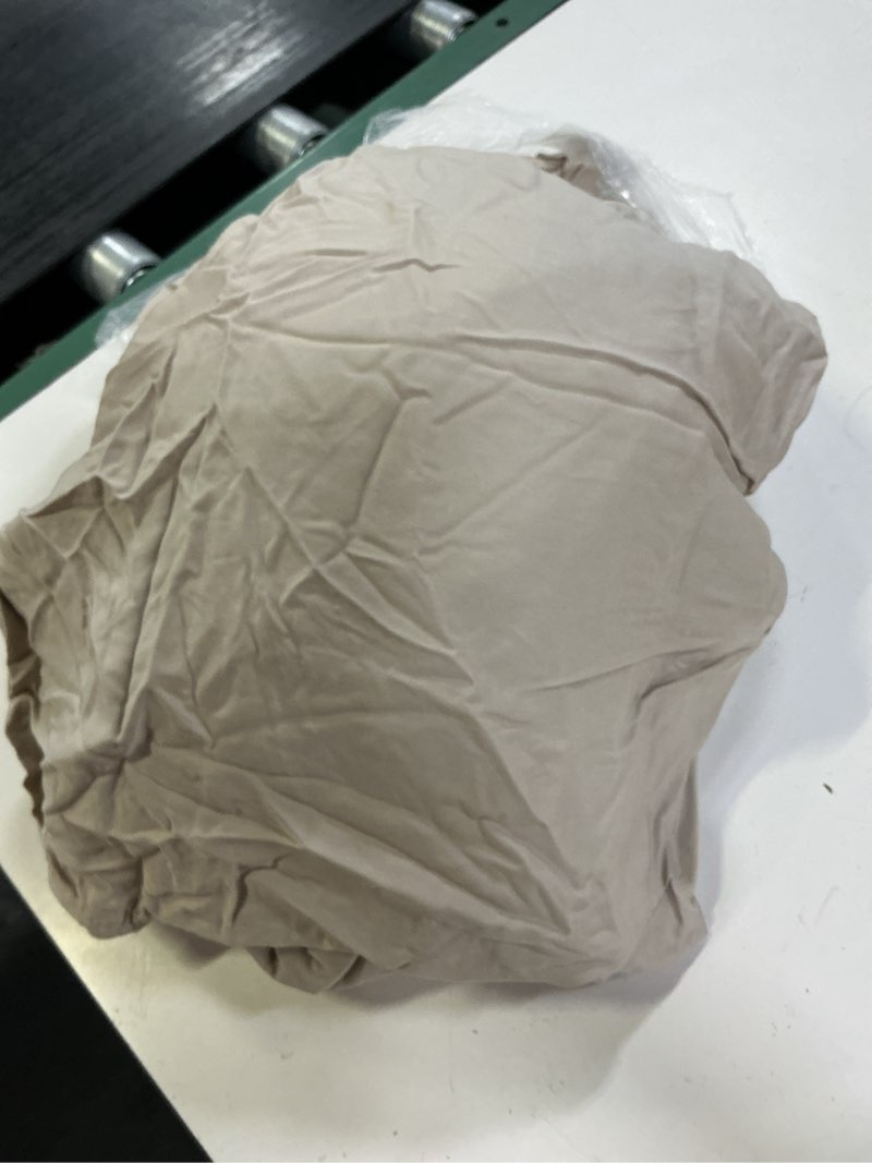 Condition photo showing Good Condition for bamboo duvet cover set, king/cal king, sand