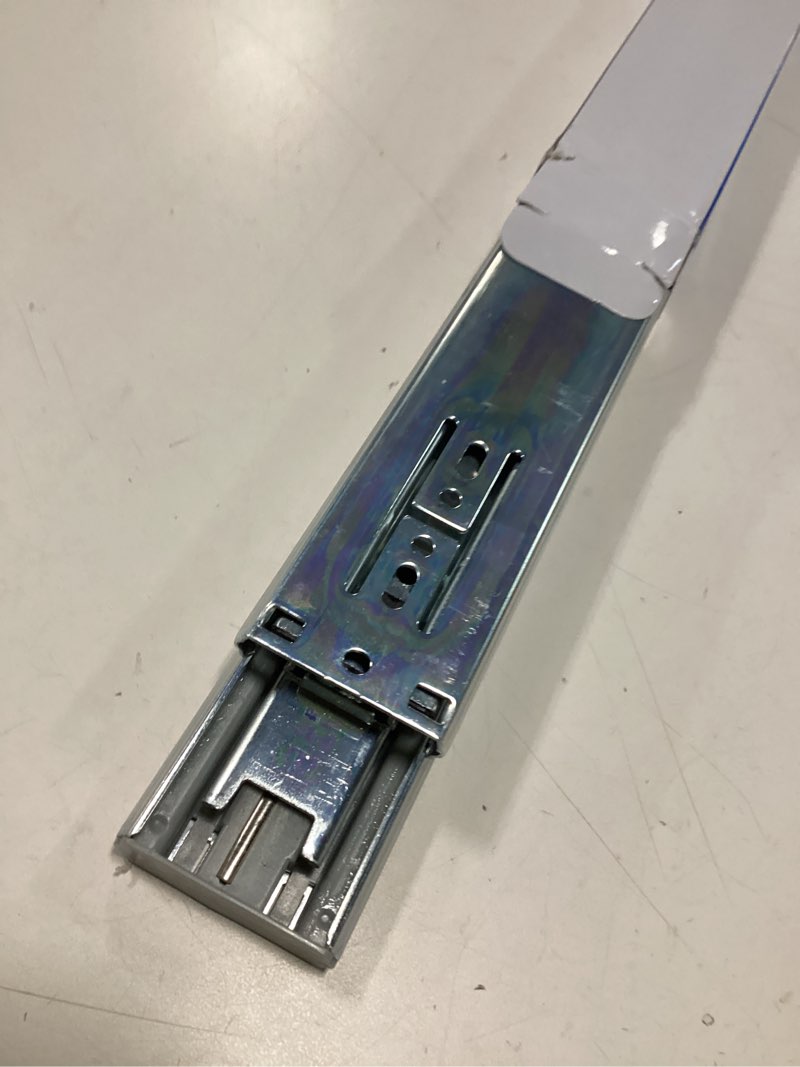 Condition photo showing Good Condition for LONTAN 1 Pair Side Mount Heavy Duty Drawer Glides 22 inch Soft Close Drawer Slides 100 LB Capacity Ball Bearing Full Extension Cabinet Rails Silver-Soft Close 22 Inch 1