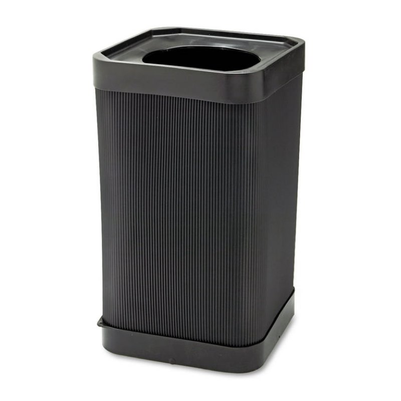 Safco At-Your-Disposal Receptacle in Black
