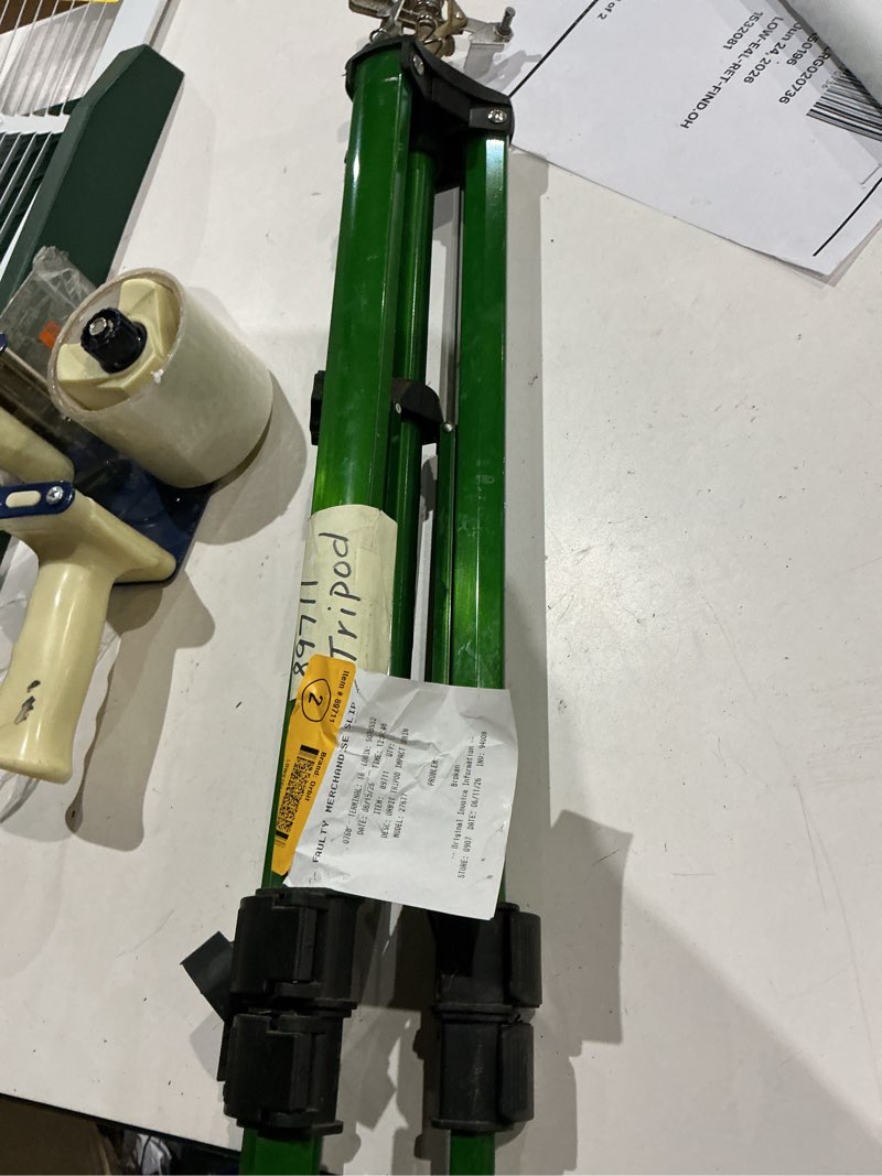 Condition photo showing As Is for orbit sprinkler 5000-sq ft impulse tripod lawn sprinkler
