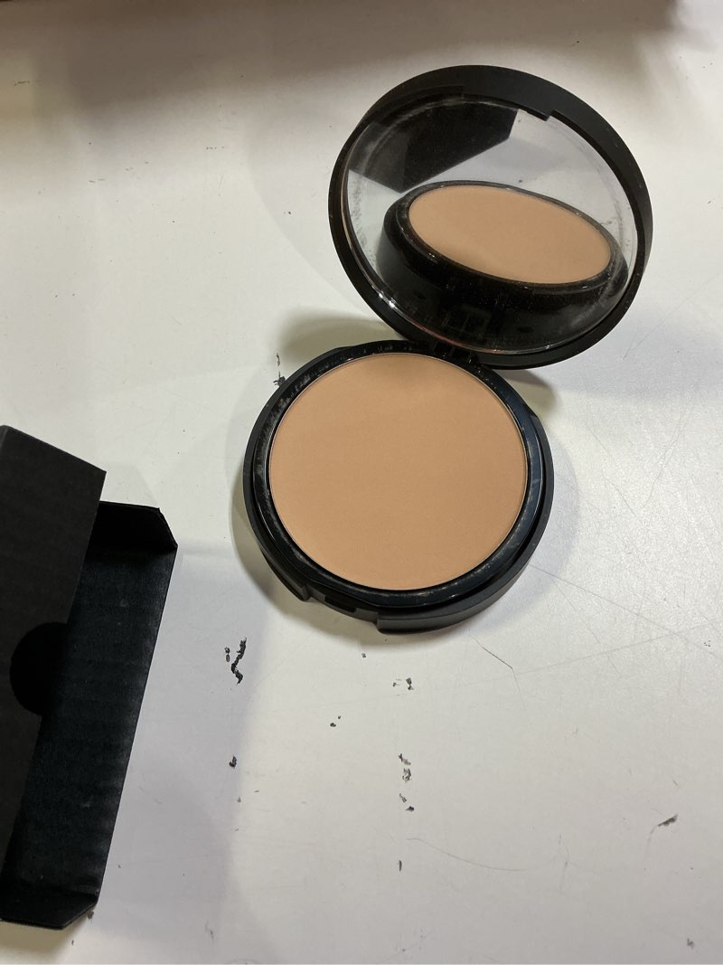 Condition photo showing New/Like New for bareminerals barepro skin-perfecting powder foundation, matte pressed powder foundation full coverage, oil control, dermatologist-tested, longwear mineral matte complexion new - 0.28 ounce ap light 25 warm