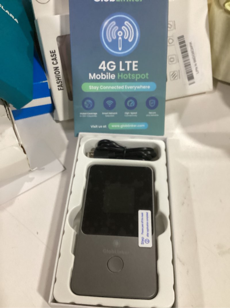 Condition photo showing New/Like New for cloud portable wifi hotspot for travel | 4g lte mobile internet (usa &130+ countries) | no sim | prepaid data multi-carrier | connects 16 devices | with 10gb usa data