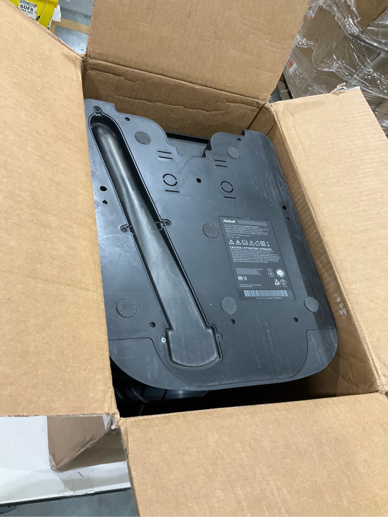 Condition photo showing As Is for iRobot Roomba j7+ (7550) Self-Emptying Robot Vacuum – Uses PrecisionVision Navigation to Identify & Avoid Objects Like Socks, Shoes, & Pet Waste, Smart Mapping, Self-Empty for Up to 60 Days