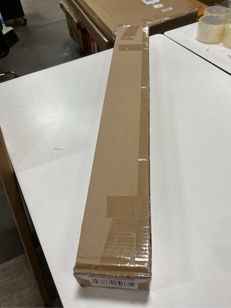 Condition photo showing New/Like New for CHICOLOGY Roman Shades - Blackout Window Treatments, 35" W x 64" H, Del Mar Pearl Grey