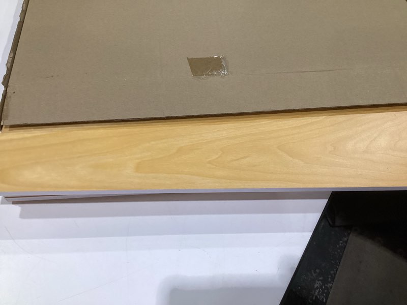 Condition photo showing As Is for 5Pcs Wire Shelf Cover, 21.6x13.4inch-Wood Pattern Shelves Covers for Shelving, Pantry Rack, Decoration Supplies (5pcs Shelf Covers)