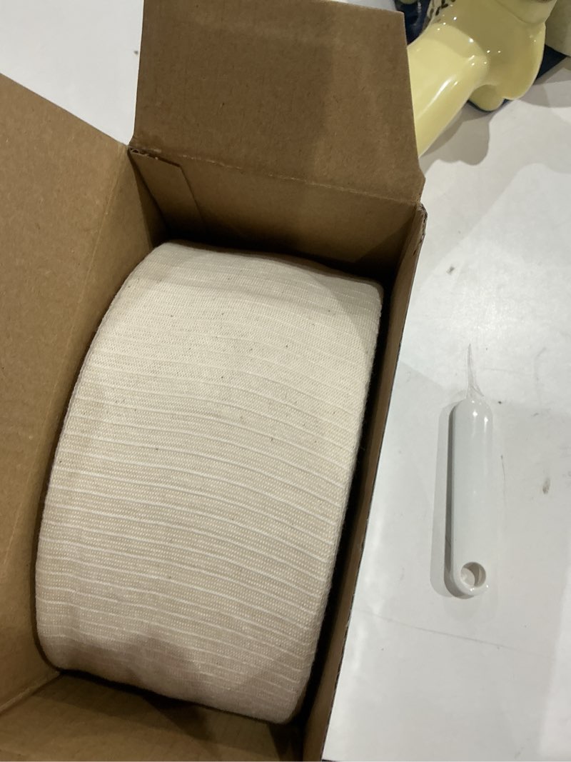 Condition photo showing Good Condition for jj care tubular bandage, 3” x 12 yards stockinette tubing for ankles and knees, tubi grip size d reusable elastic bandage sleeve, compression tubes for knees and upper arm, rubber latex w/cotton 3 inch x 12 yards (pack of 1)