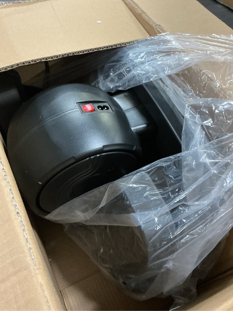 Condition photo showing As Is for Dripex Under Desk Elliptical Machine, 3-in-1 Electric Ellipse Leg Exerciser As Seen On TV, 10 Adjustable Speed & Resistance, Seated Pedal Exerciser for Seniors with Remote, Fully Assembled Orange