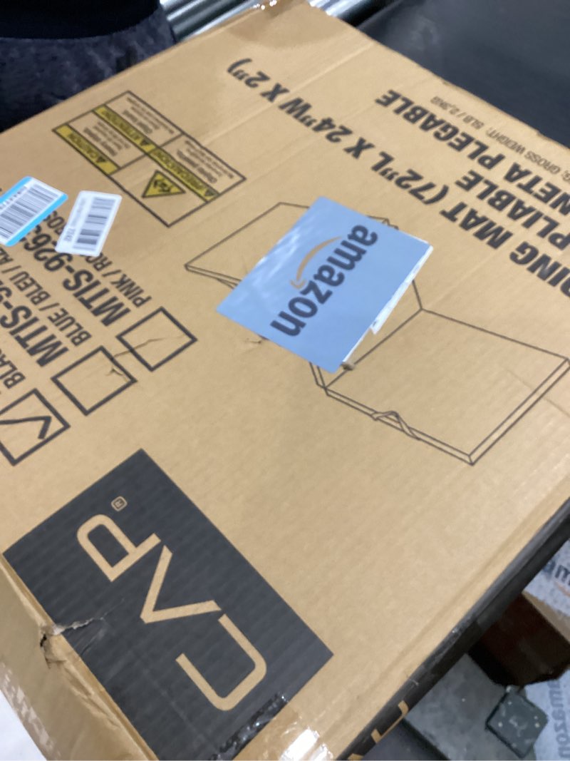 Condition photo showing As Is for CAP Barbell All Purpose Folding Anti Tear Exercise Training Aerobic Fitness Gym & Gymnastics Balance Mat | Multiple colors