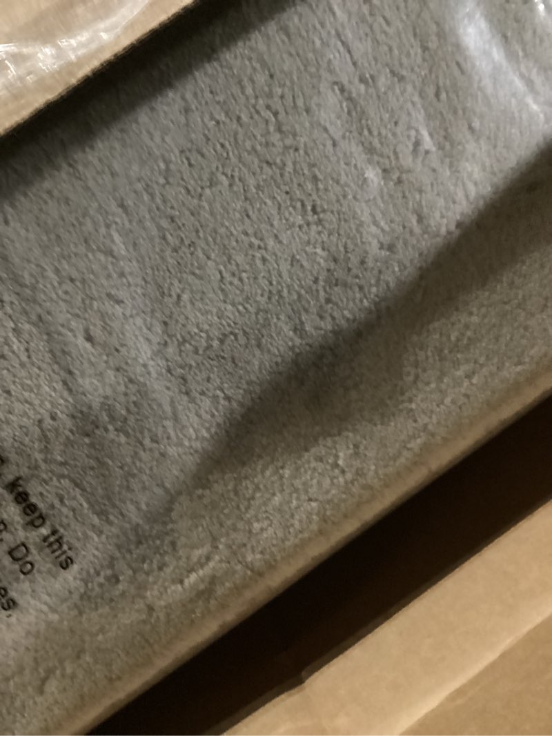 Condition photo showing New/Like New for PURE ERA Carpet Stair Treads Ultra Plush 8" X 30" Soft Indoor Stair Protectors Pet-Friendly Non-Slip Skid Resistant Tape Free Washable Reusable(14 Pieces, Cream Gray) Cream Gray 14 Pieces NO Bullnose
