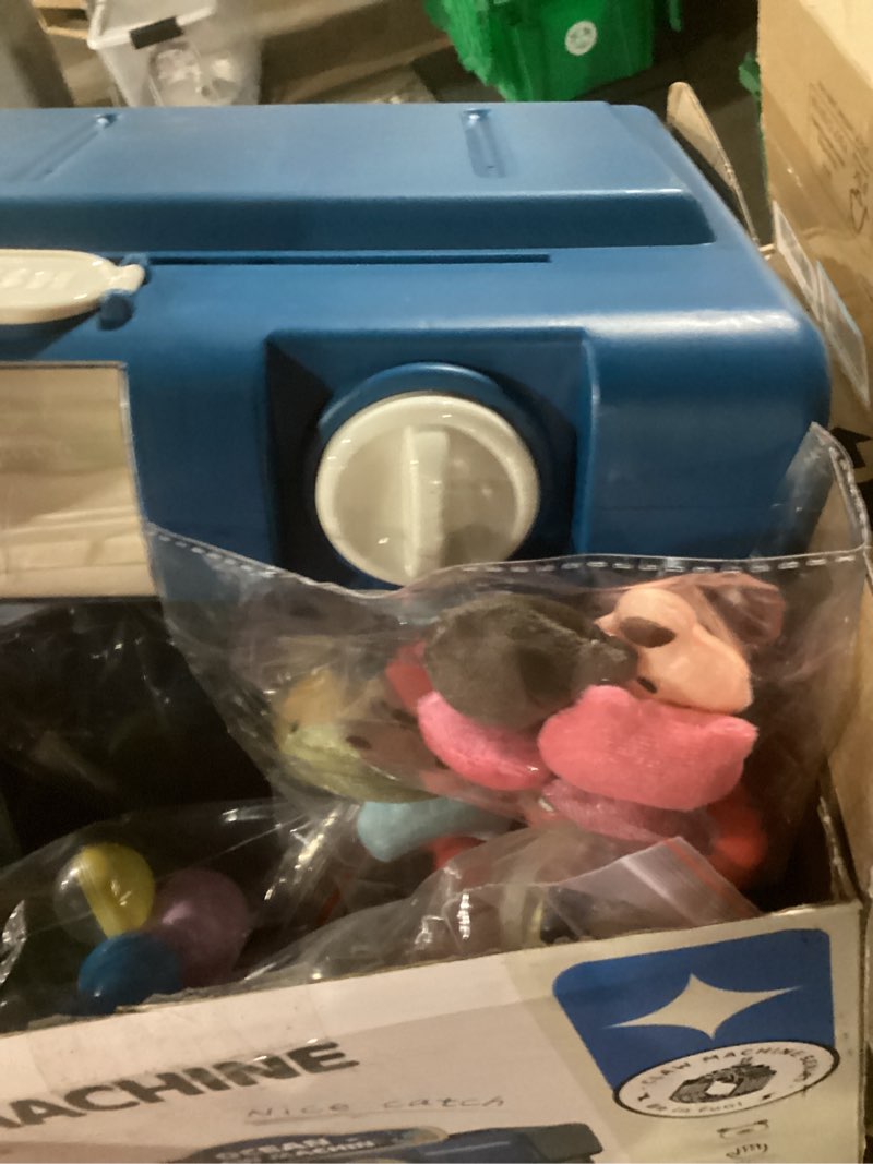 Condition photo showing Good Condition for Claw Machine for Kids, Mini Vending Machine Toys for Girls, Arcade Game Toy for Ages 8-13, Electronic Claw Game Machine for Party with Lights Sound, Birthday Gifts for Ages 4+ 2-in-1 Large Candy Dream