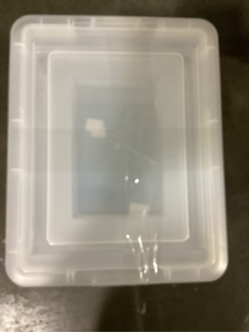 Condition photo showing As Is for assorted storage containers (may be cracked)