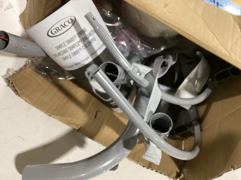Condition photo showing Good Condition for Graco Simple Sway Baby Swing, Side?to?Side Sway, Infant Swing with 6 Speeds, Vibration, Abbington Base Abbington