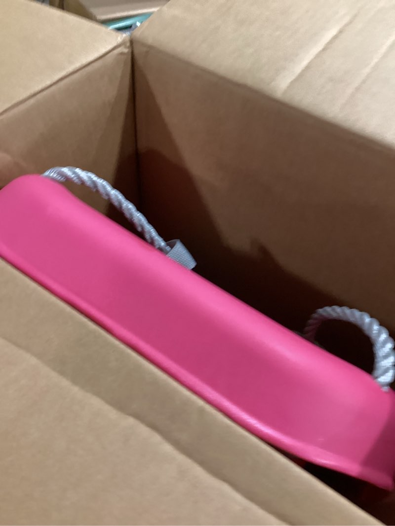 Condition photo showing Good Condition for Little Tikes 2-in-1 Snug 'n Secure Swing Magenta Magenta Swing