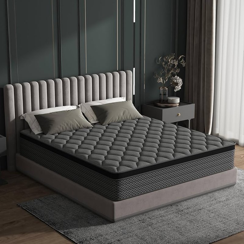 DAJIYUHC Twin Mattress, 12 Inch Hybrid Mattress