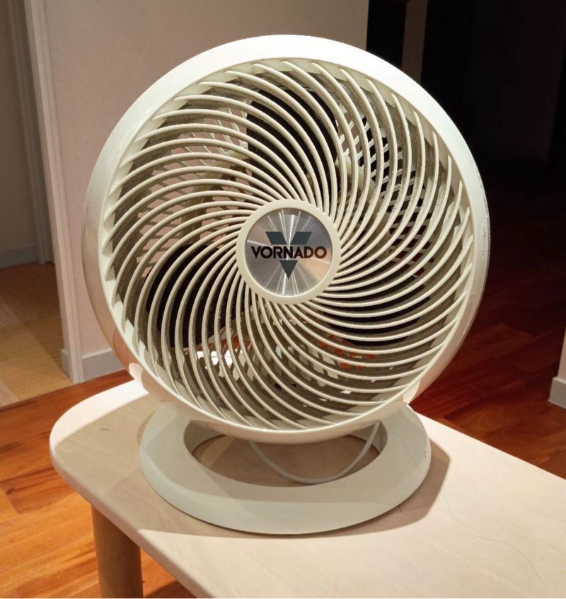  vornado 560 whole room air circulator with 4 speeds, 560-medium, yellow 