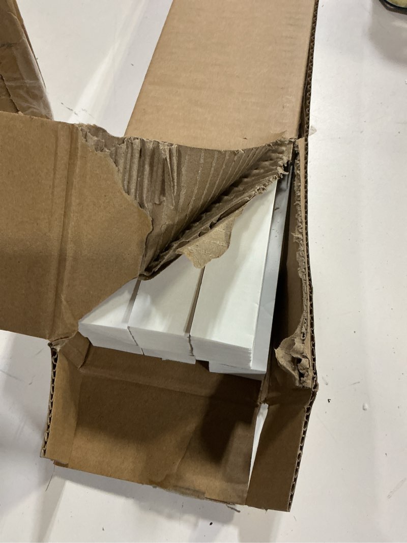Condition photo showing Good Condition for changshade 6 pack temporary shades, pleated paper blinds for indoor windows cut to size adhesive paper shades no tools no drilling for office, bedroom, living room,36" w x 72" h,white white 36"w x 72"h- 6pc