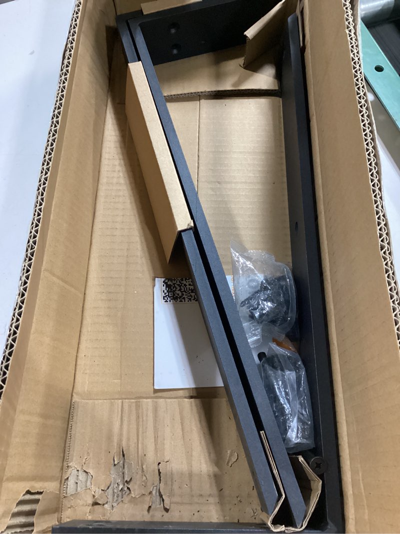 Condition photo showing Good Condition for Countertop Support Bracket 20 inch 3 Pack (3/8" Thick),Premium Heavy Duty Granite Countertop Brackets 20"x8"x2.5",Shelf L Bracket Mantel Corbels for Quartz,Wood,Concrete and Laminate Countertops 20‘’*8‘’*2.5‘’-3pack