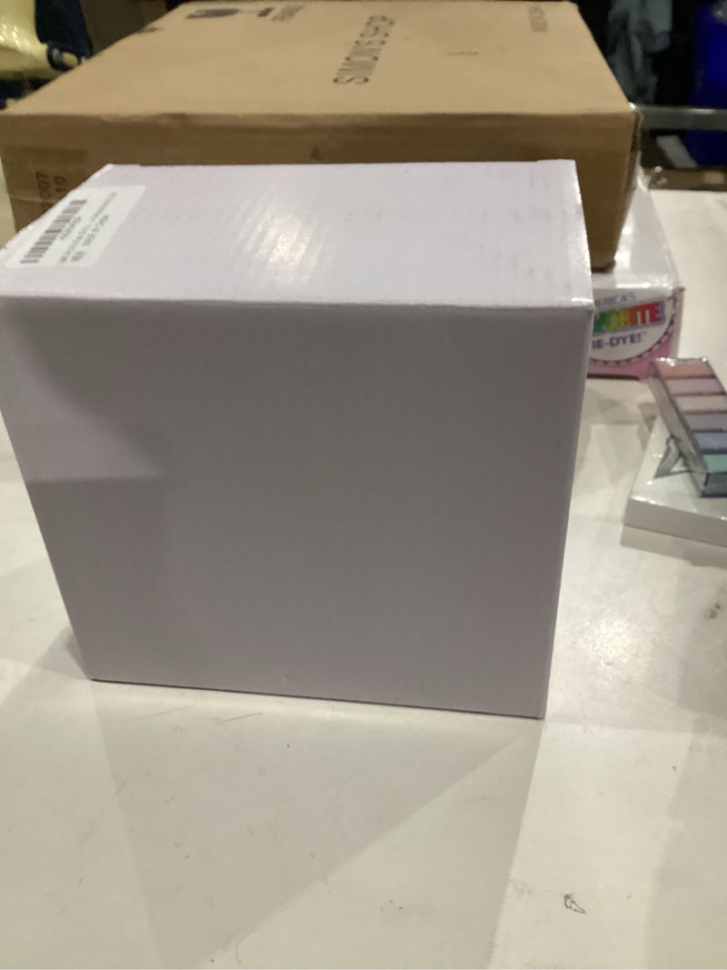 Condition photo showing New/Like New for small betta fish tank, mini fish tank stackable fish bowl aquarium with starfish coral decoration, cube fish tank for feeding ant moss balls,76oz large black frame