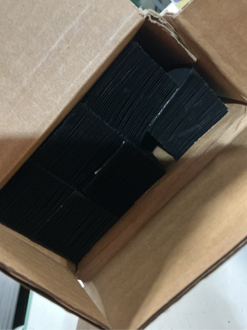 Condition photo showing Good Condition for blackout paper window blinds 36" x 72" - 6 pack temporary cordless stick on self-adhesive no drill shades, darkening pleated cover for bedroom, kitchen, patio door (black, 100% paper material)
