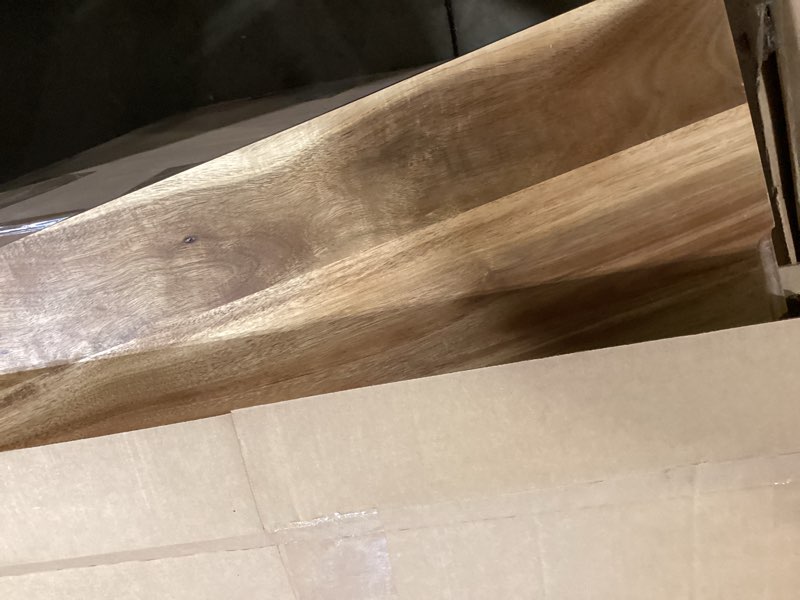 Condition photo showing Good Condition for 24"x18" xxl extra large acacia wood cutting boards for kitchen meat big wooden cheese charcuterie bo