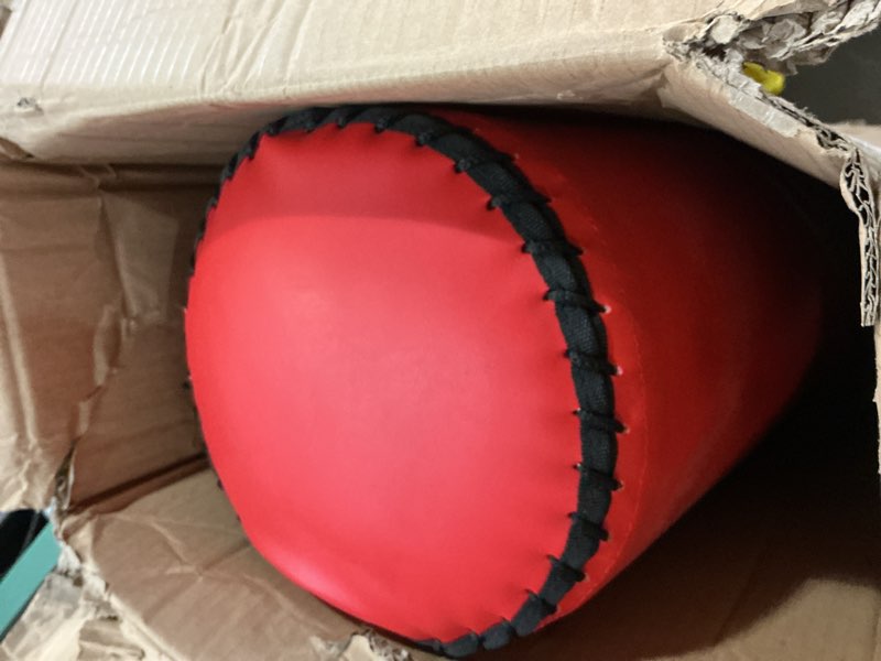 Condition photo showing As Is for garvee punching bag with stand, heavy boxing bag with suction cup for adult, stand kickboxing bag for home office gym