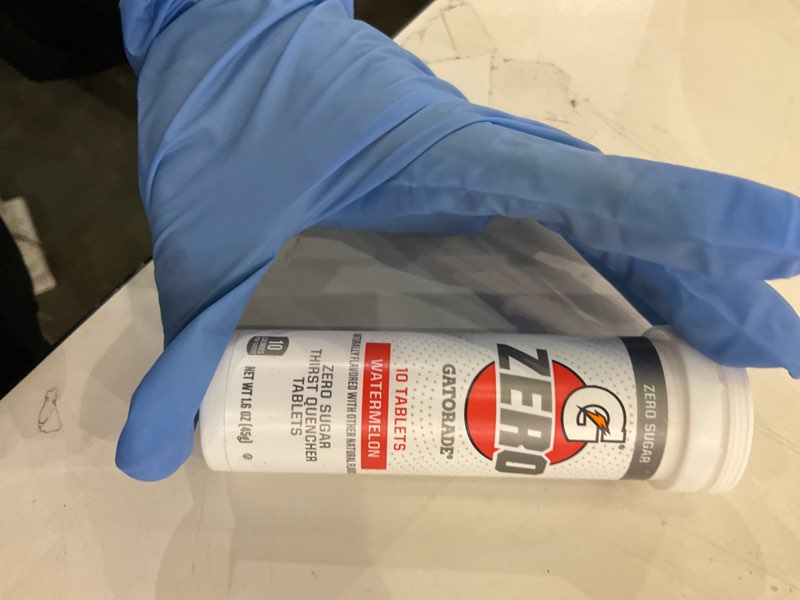 zero gatorade 10 tablets 