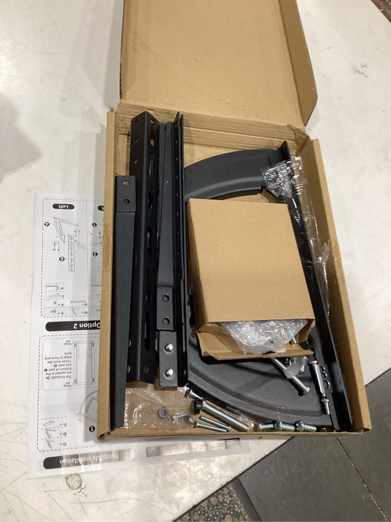 Condition photo showing Good Condition for tavr universal table top tv stand mount for 27 30 32 37 40 43 47 50 55 60 65 inch lcd led flat/curved screen tvs, height adjustable tv legs, strong tv base holds up to 88 lbs, max vesa 800x500mm black 27-65 inch screens