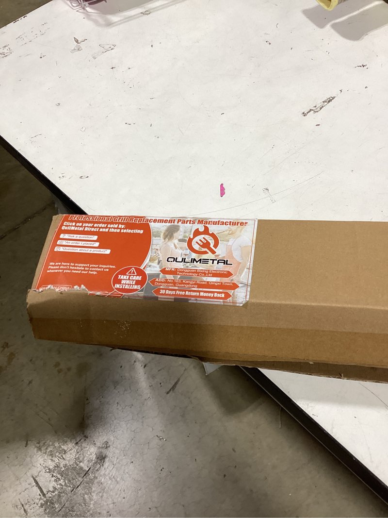 Condition photo showing New/Like New for qulimetal 24.5 inch flavorizer bars for weber genesis 300 series grills with side controls knobs, genesis e310 e320 s310 s320 ep310 ep320 (2007-2010), stainless steel heat plates for weber 7539 7540 24.5" stainless steel