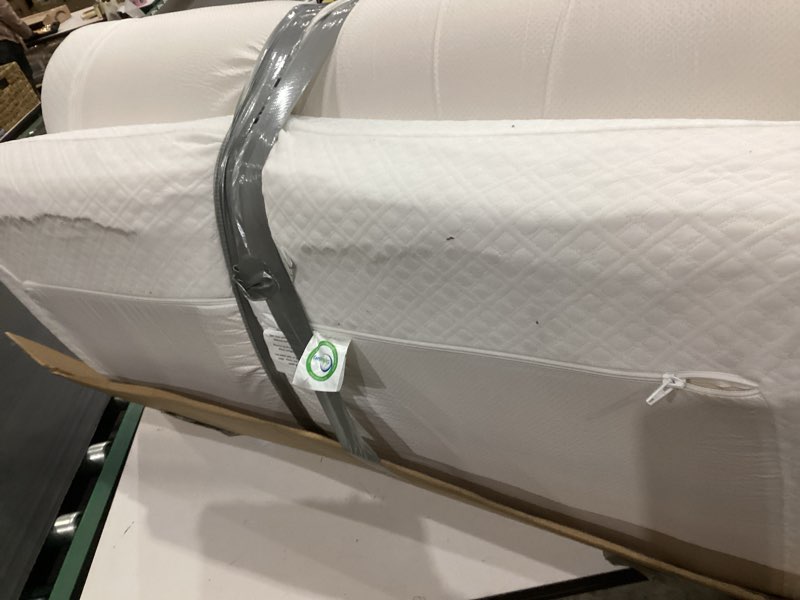 Condition photo showing As Is for similarly  for pressure relief, motion isolation, breathable comfort and durable, certipur-us f