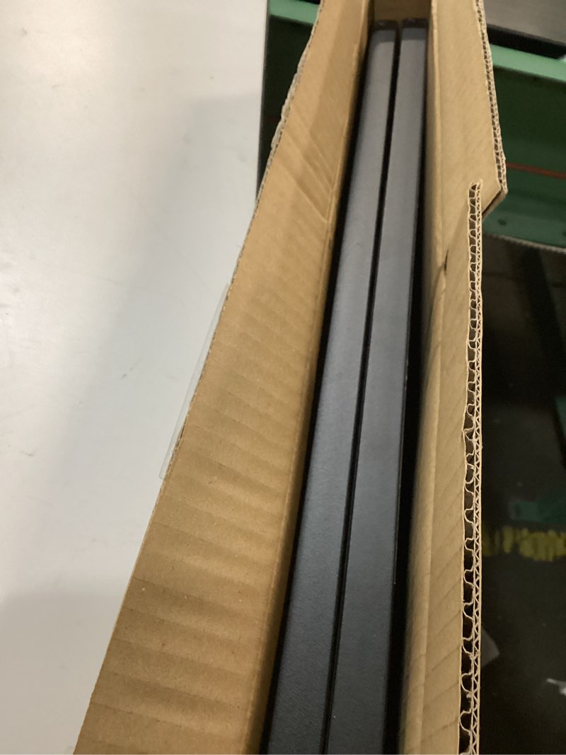 Condition photo showing As Is for Regalo 2-in-1 Extra Tall Easy Swing Stairway and Hallway Walk Through Baby Gate, Black 1 Count (Pack