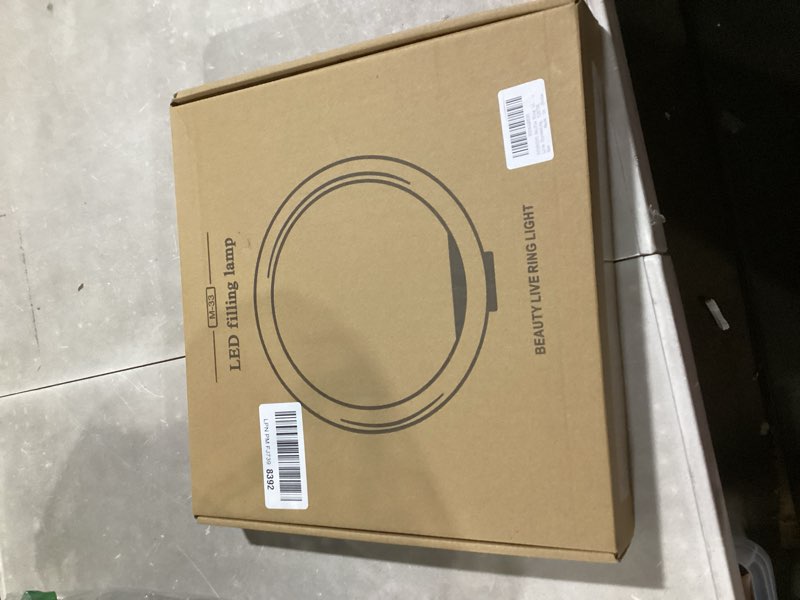 Condition photo showing Good Condition for RYUNVOVO Selfie Ring Light 12" with Tripod Stand and Phone Holder, LED Ring Light for Desk with 3 Li