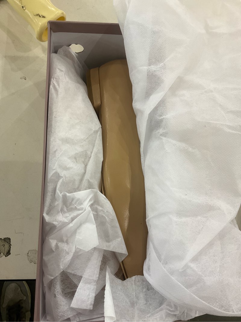 Condition photo showing Good Condition for Ballet Pointed Toe Flats Shoes for Women Comfortable Dressy Womens Flats 9 Nude