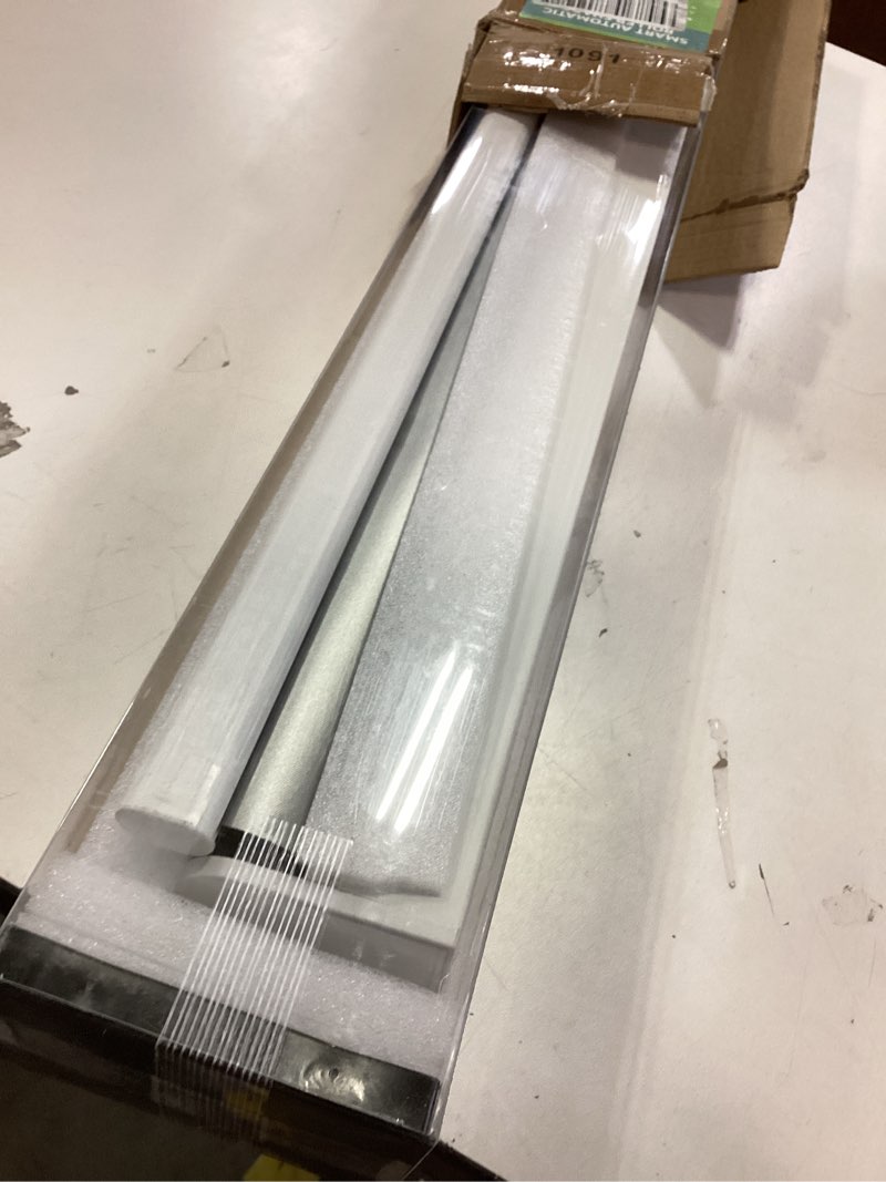 Condition photo showing Good Condition for Motorized Roller Blinds with Remote Control & Solar Panel - 100% Blackout Smart Blinds, Automatic, Cordless, Electric Shades - Compatible with Alexa - Grey, 35" W x 72" H B-grey 35"W x 72"H