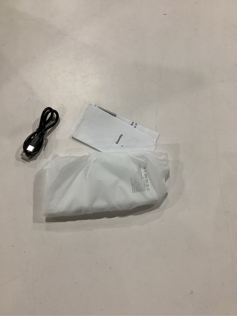 Condition photo showing New/Like New for power bank 10000mah portable charger, slimmer battery pack 5v/3a with usb c input & output, travel essentials powerbank compatible for iphone, galaxy, lg, sony, pixels, tablets and more (white)