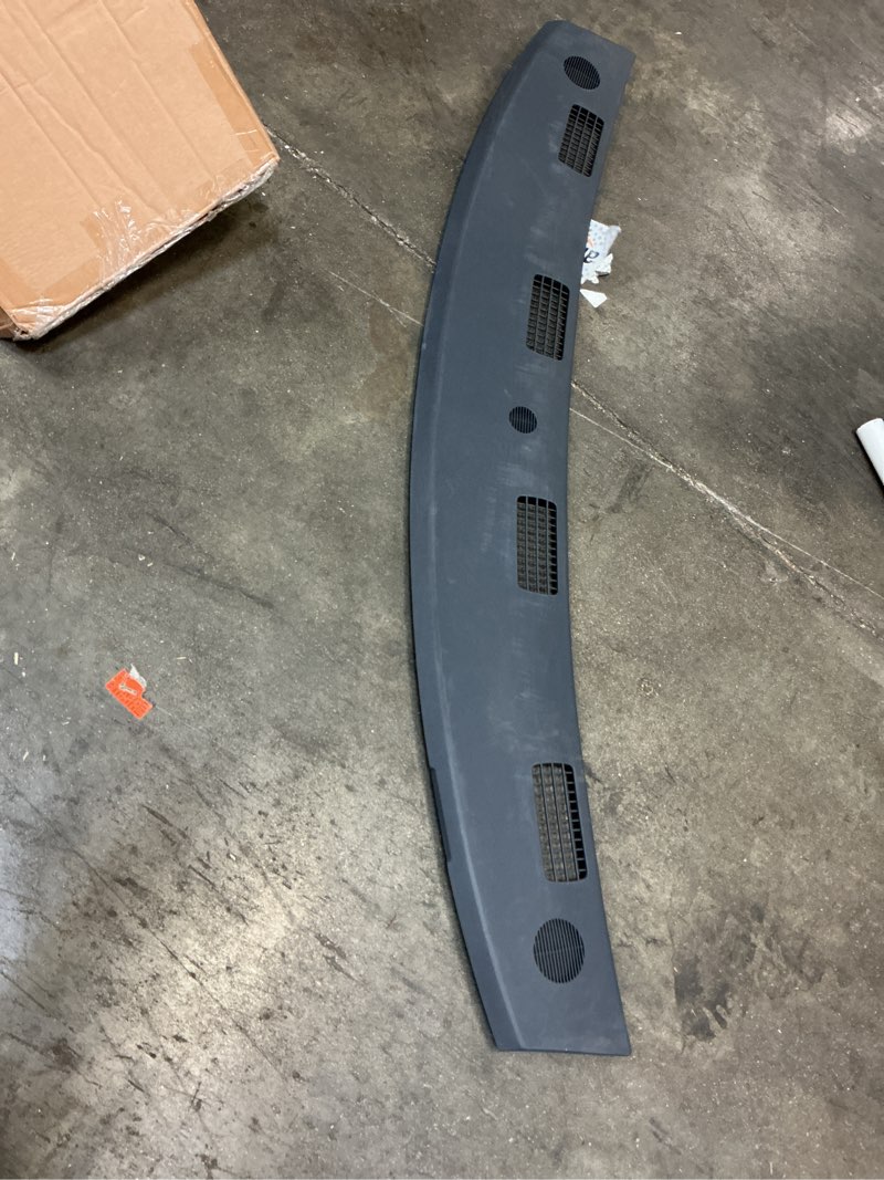 Condition photo showing As Is for dorman 926-121 upper dashboard panel compatible with select dodge models