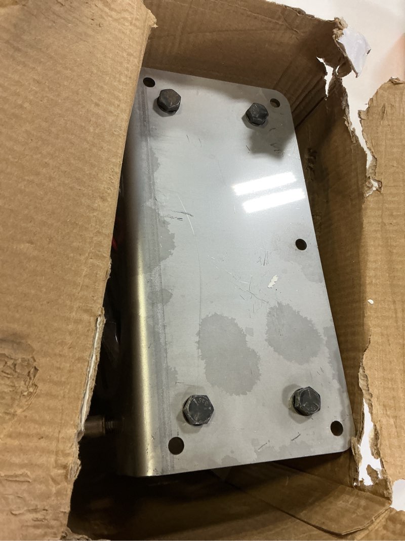 Condition photo showing As Is for Universal Air Spring Compressor Kit with Gauge, Air Line, T Fittings for Trucks, Vans On Board Air Suspension Compressor System Kit with Low Pressure Switch