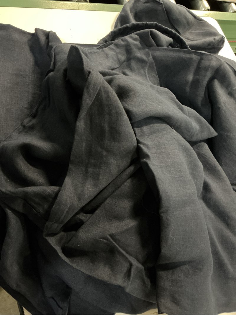 Condition photo showing As Is for european linen fitted sheet set