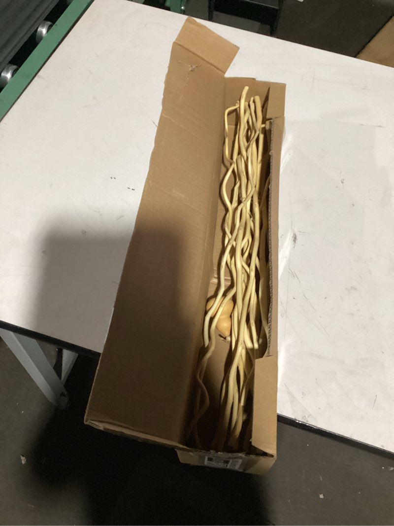 Condition photo showing Good Condition for Dried Curly Willow Branches, 14-15 Stems Dried Twigs Sticks 21-23” Natural Dried Plants Decorative Branches for Rustic Home Decor, Beige