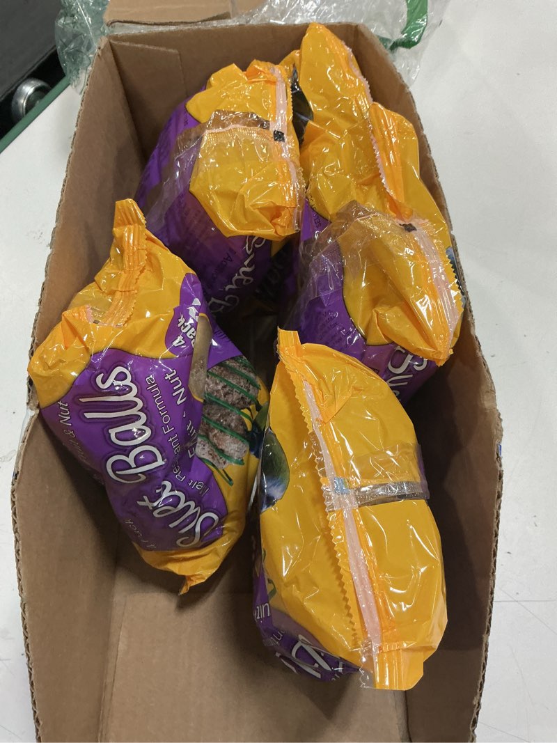 Condition photo showing item condition for Wildlife Sciences Suet Balls 24 Pack, 6 Individually Wrapped Packs of 4 Bird Suet Balls (Fruit & Nut)
